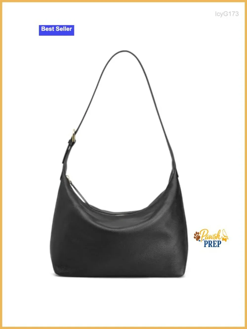 Genuine Leather Hobo Bag Crossbody Handbag Shoulder Purse Medium Versatile